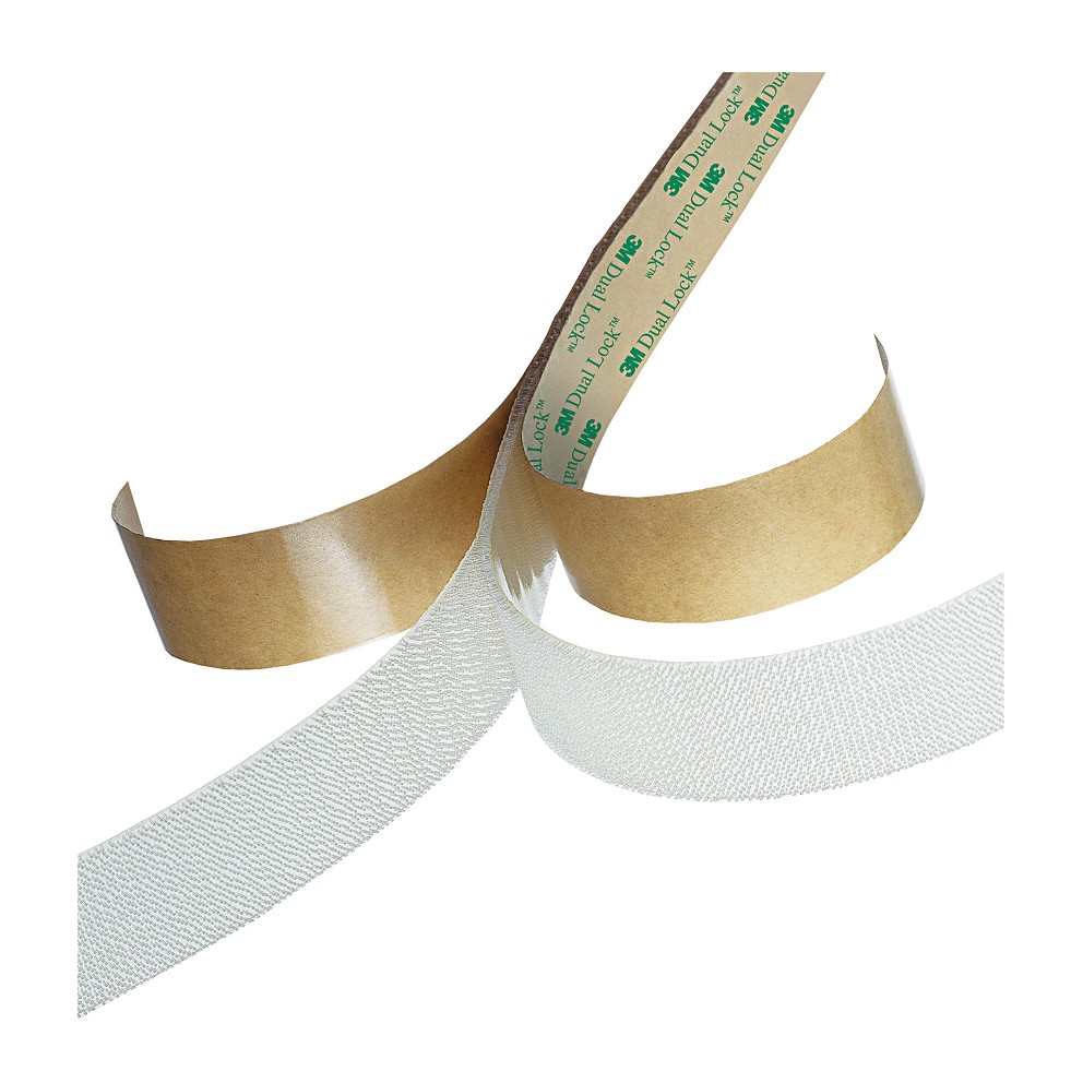 SJ457D - Dual Lock Trasparente - Si aggancia su se stesso